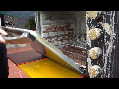 How to restoration microwave oven old model - Restoration Microwave Old