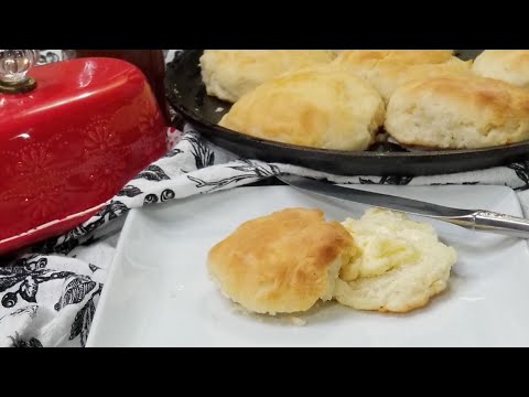 How to make BEST BUTTERMILK BISCUITS FROM SCRATCH / 3 INGREDIENTS