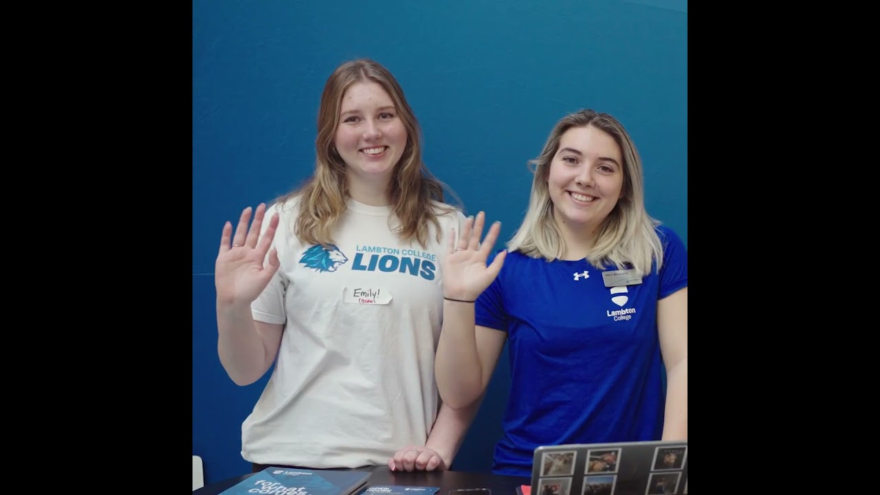 Student testimonial video featuring Emily