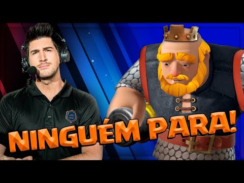 DECK DE GIGANTE REAL MAIS ABSURDO DO CLASH ROYALE!