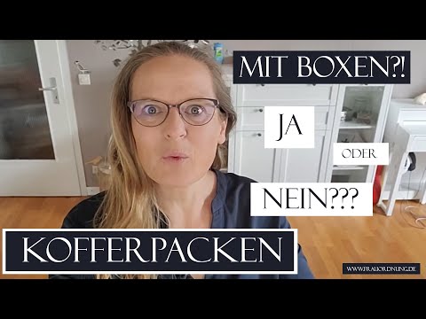 💼 KOFFERPACKEN mit Ordnungsboxen 👗👕 - TOP oder FLOPP? - die Vor- und Nachteile...