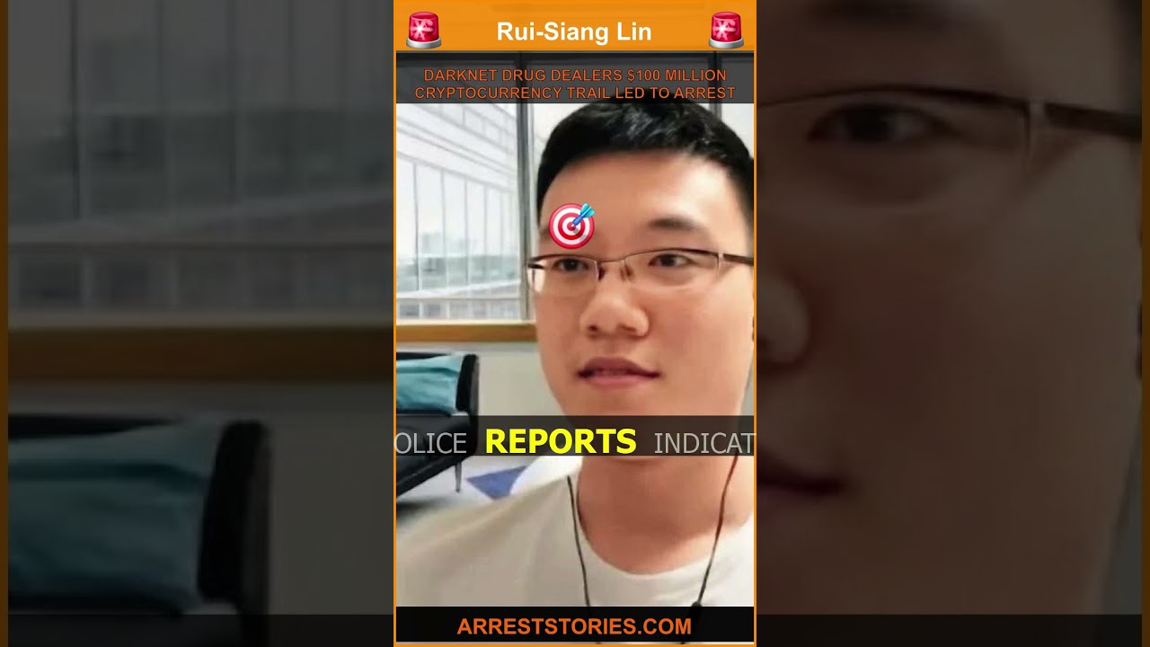 DARKNET DRUG DEALERS $100 MILLION CRYPTOCURRENCY TRAIL LED TO ARREST