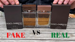 Fake vs Real Dolce & Gabbana The One for Men 100 ML