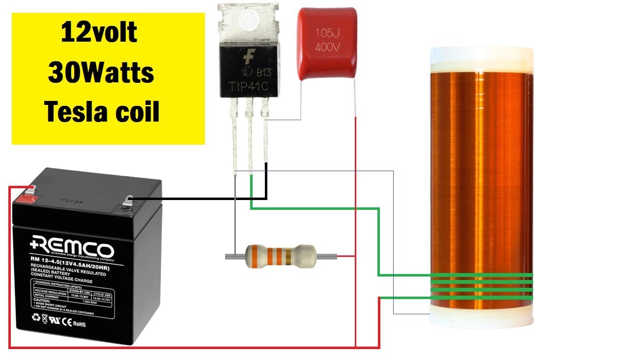 How to Make [Tesla Coil]- Home Made Technical