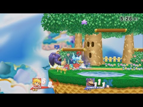 [Smash 4] Lily (Peach) VS Shadels (DK) session