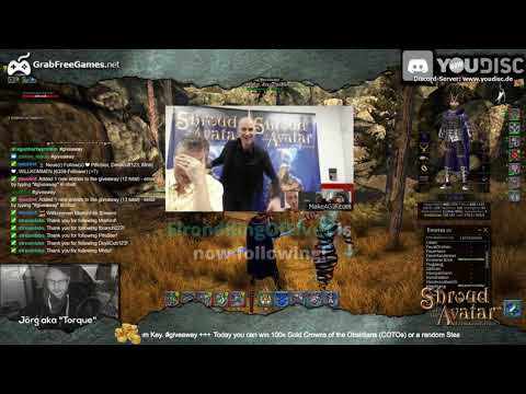 [ENG/GER] Shroud of the Avatar - The Third Portalarium Raid on Twitch