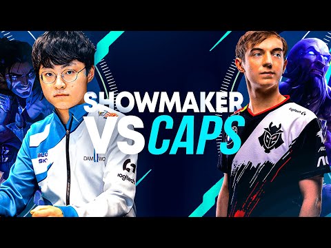 CAPS vs SHOWMAKER Battle For #1 MID WORLD *CRAZY SOLO KILLS*