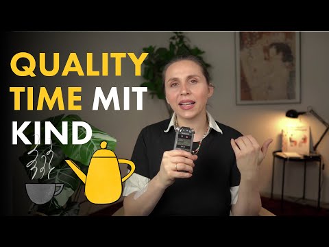 This is how quality time can be enjoyed in everyday family life!