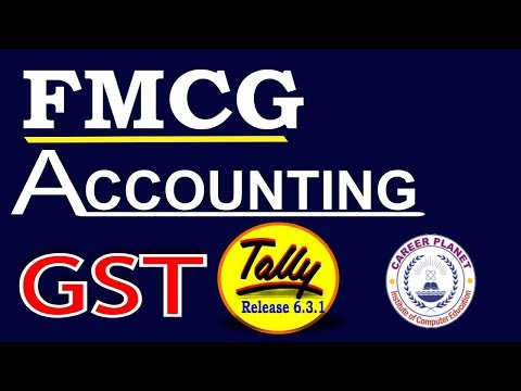 Tally ERP 9 FMCG Retail Store Accounting with GST in Tally Part 77|Learn Tally Accounting
