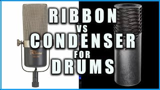 Video thumbnail for RIBBON VS CONDENSER MICS | T bone RB500 vs Aston Spirit: Which Sounds Better as Drum Overheads? by Lui Piluso