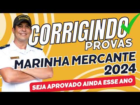 QUESTÃO 37 2024 MARINHA MERCANTE - Na figura a seguir, no ponto B há uma lancha atracada próximo...