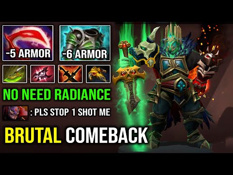 EPIC Comeback 100% Full Physical Wraith King No Need Radiance with Desolator & AC Armor Reduct DotA