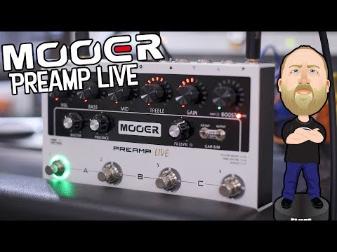 12 Preamps In One?! MOOER Preamp Live!