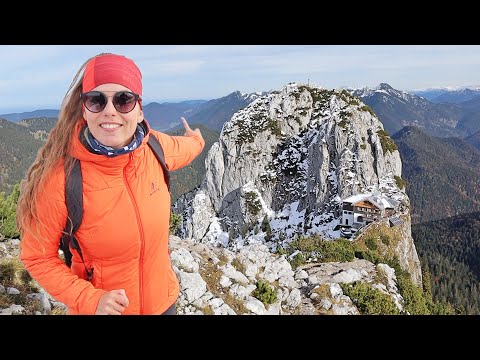 Über dem Abgrund gelegen: Neue Tegernseer Hütte am Roß- und Buchstein (1.701 m)