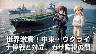 世界激震！中東・ウクライナ停戦の舞台裏とガザ監視の闇｜トランプ氏の対イラン戦略とホルムズ海峡の緊張