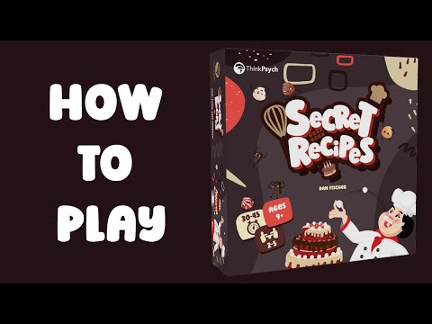 Secret Recipes - How to Play