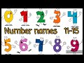 Number Names 11 15