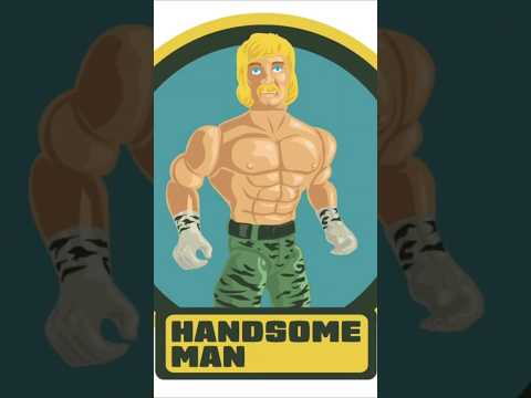 Most Handsome Action Figure Ever! 🔥 HANDSOME MAN OFFICIAL THEME SONG 🔥