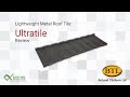 Britmet - Ultratile Plus - Lightweight Metal Roof Tile - Titanium Grey (0.9mm) Britmet - Ultratile Plus - Lightweight Metal Roof Tile - Titanium Grey (0.9mm)