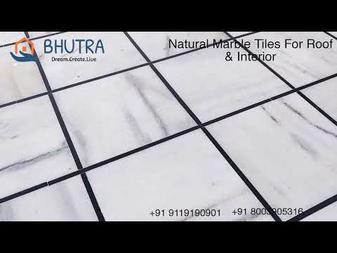 Marble cut piece wall tiles, thickness: 15-20 mm