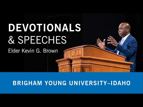 Hastening the Work in You | Elder Kevin G. Brown | May 2025