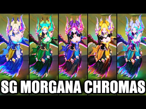 All Star Guardian Nemesis Morgana Chromas | League of Legends