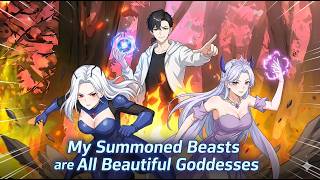 [ENG DUB] My Summoned Beasts are All Beautiful Goddesses! | Anime ShortDrama