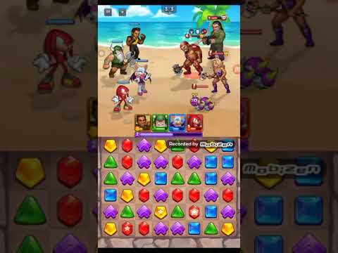 Sega Heroes GamePlay Part 35 GonGon Unlocked (Skip To 7:40 For The Unlocking Of GonGon)