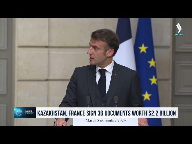 Казахстан и Франция подписали 36 документов на 2,2 млрд долларов