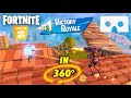 Fortnite in 360° - Victory Royale Gameplay in VR 360 - Fortnite Chapter 2