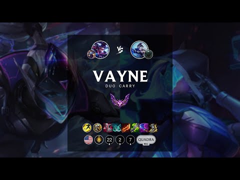 Vayne ADC vs Ashe - NA Master Patch 12.12