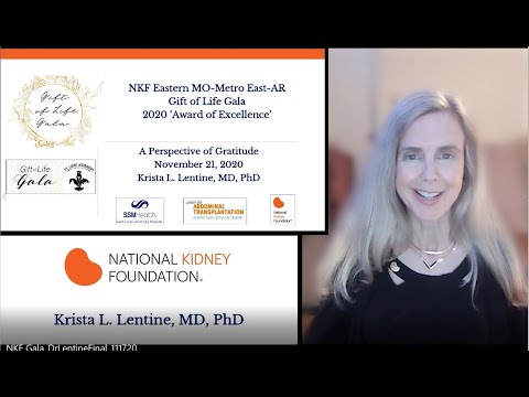 NKF Missouri 'Gift of Life' Virtual Gala – 2020 Award of Excellence