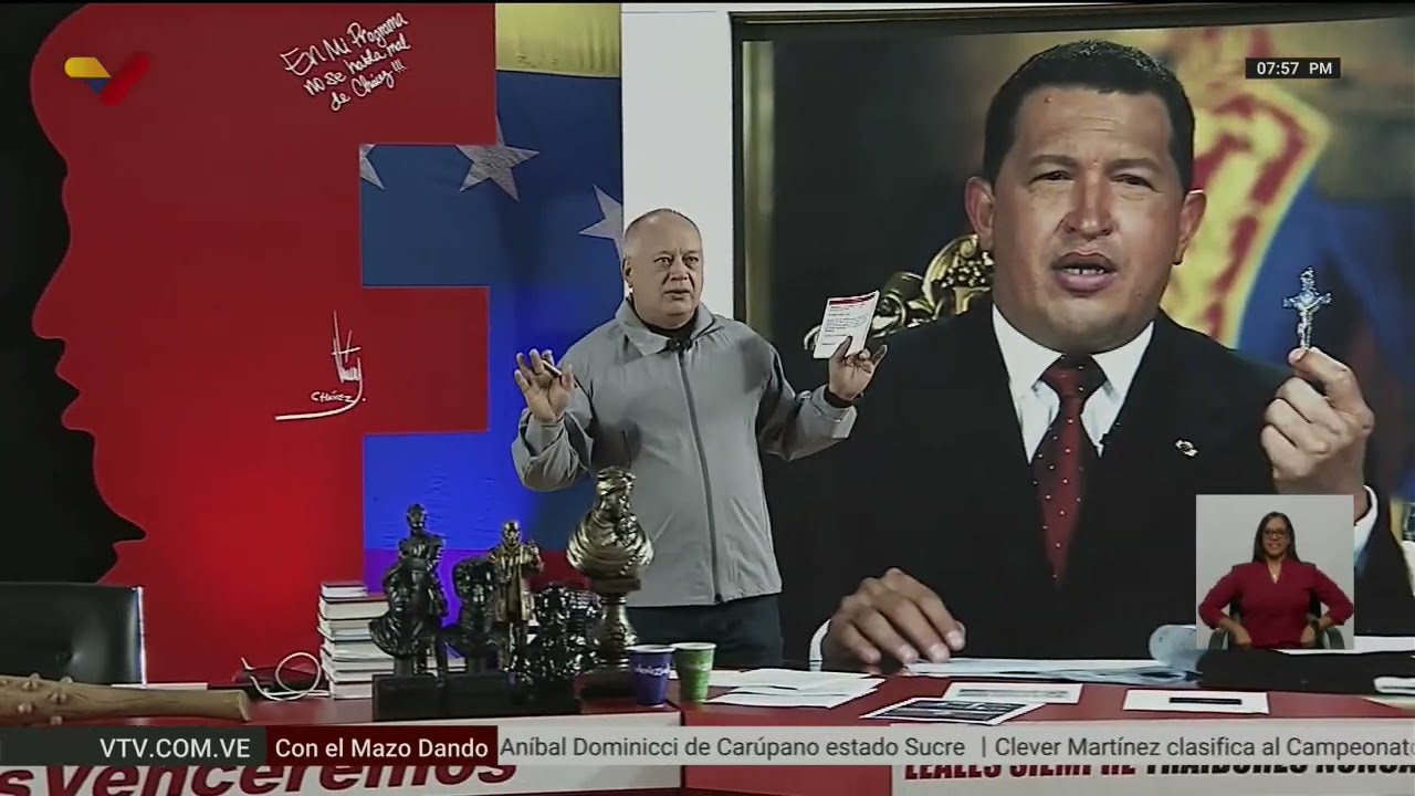 Diosdado Cabello sobre mujer que dijo ser "la tapa del frasco" y amiga de él para no ser detenida