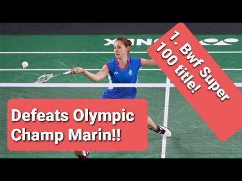 Kirsty Gilmour defeats Marin and Yvonne Li to win her first title since 2018!!