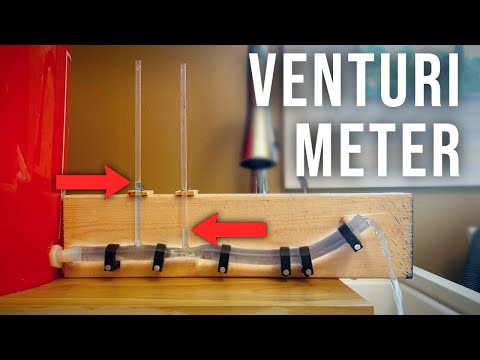 Homemade Venturi Meter from Vinyl Tubing
