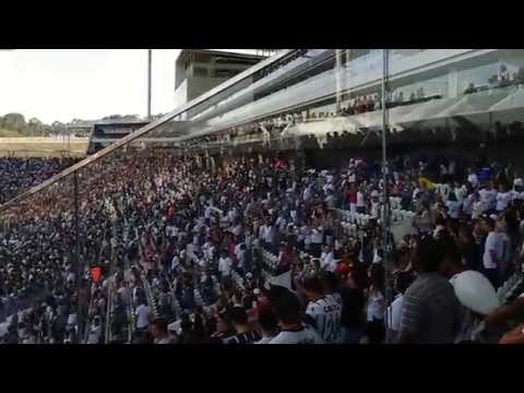CORINTHIANS 3 X 0 CRUZEIRO .. 23/08/2015 O hino do Brasil sendo tocado na Arena