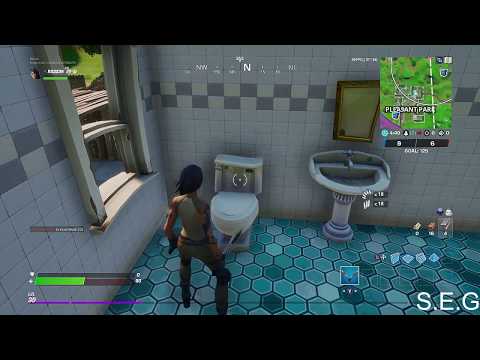 DESTROY TOILETS : FORTNITE