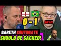 Joe Cole + Goldbridge + Southgate REACTION + THOUGHTS to England 0 v Brazil 1 | England LOSE