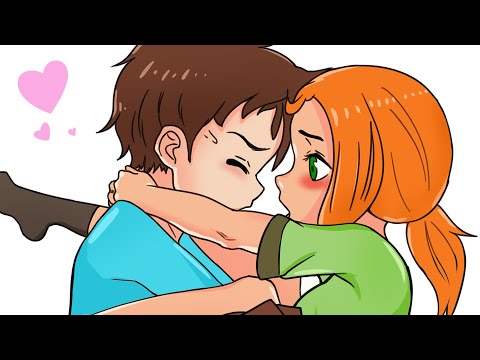 Steve's Naughty Surprise for Alex! | Anime Minecraft