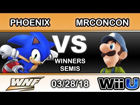 WNF 1.8 - BSD | Elegant (Luigi) Vs. Phoenix (Sonic) Winners Semis - Smash 4