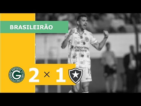 GOIÁS 2 X 1 BOTAFOGO - CAMPEONATO BRASILEIRO 2023; VEJA OS GOLS