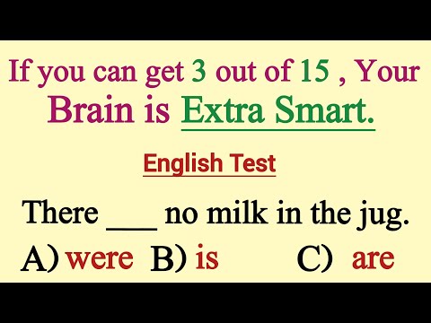 English Grammar Test ✨ Everyone Fails This Test | English Grammar Challenge 