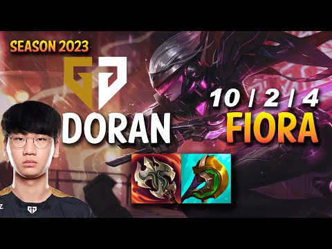 Gen Doran FIORA vs JAX Top - KR Ranked