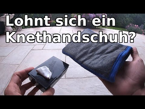Autolack Kneten || Knethandschuh vs. Lackknete || Lack sicher & schnell Kneten
