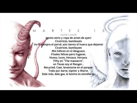 Natos y Waor - DELIRIUM ft. Recycled J (Letra) [Martes 13]