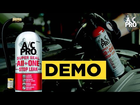 How To Use AC/PRO Super Seal All-in-One Stop Leak
