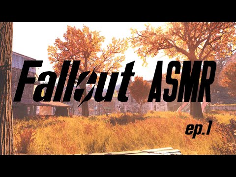 ASMR (Fallout 76) Traveling to my C.A.M.P. While Reading Vault Lore