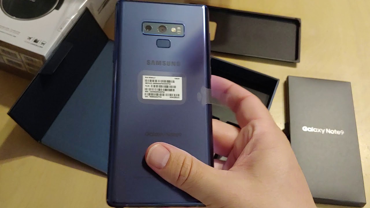 Samsung Galaxy Note9 - The Great Unboxing