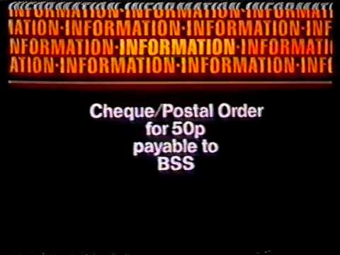 BBC2 - Continuity - BSS - 1985