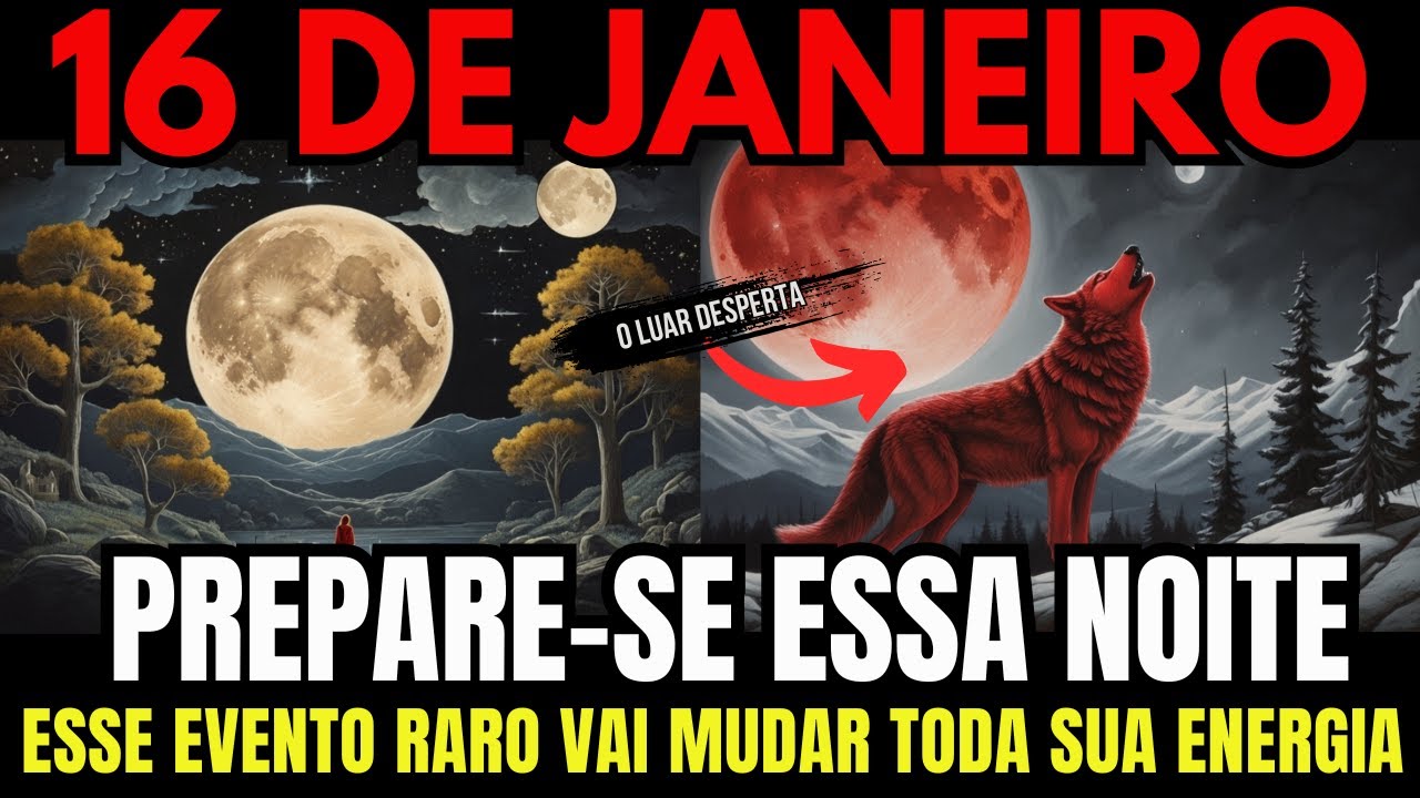 🌕 URGENTE! O LUAR DESPERTA: ENERGIA PODEROSA VAI TRANSFORMAR SUA VIDA HOJE À NOITE!